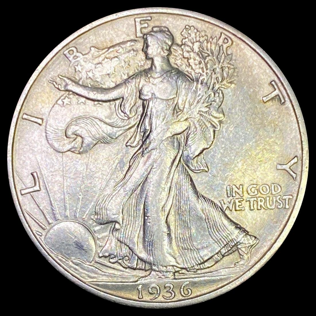 1936-S Walking Liberty Half Dollar UNCIRCULATED (1 of 2)