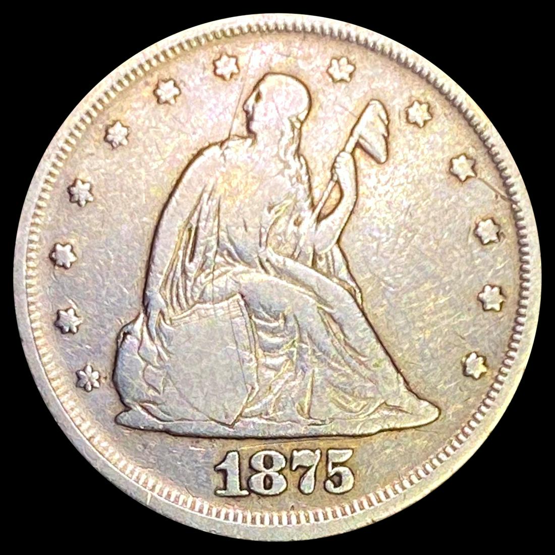 1875 Twenty Cent Piece NICELY CIRCULATED (1 of 2)