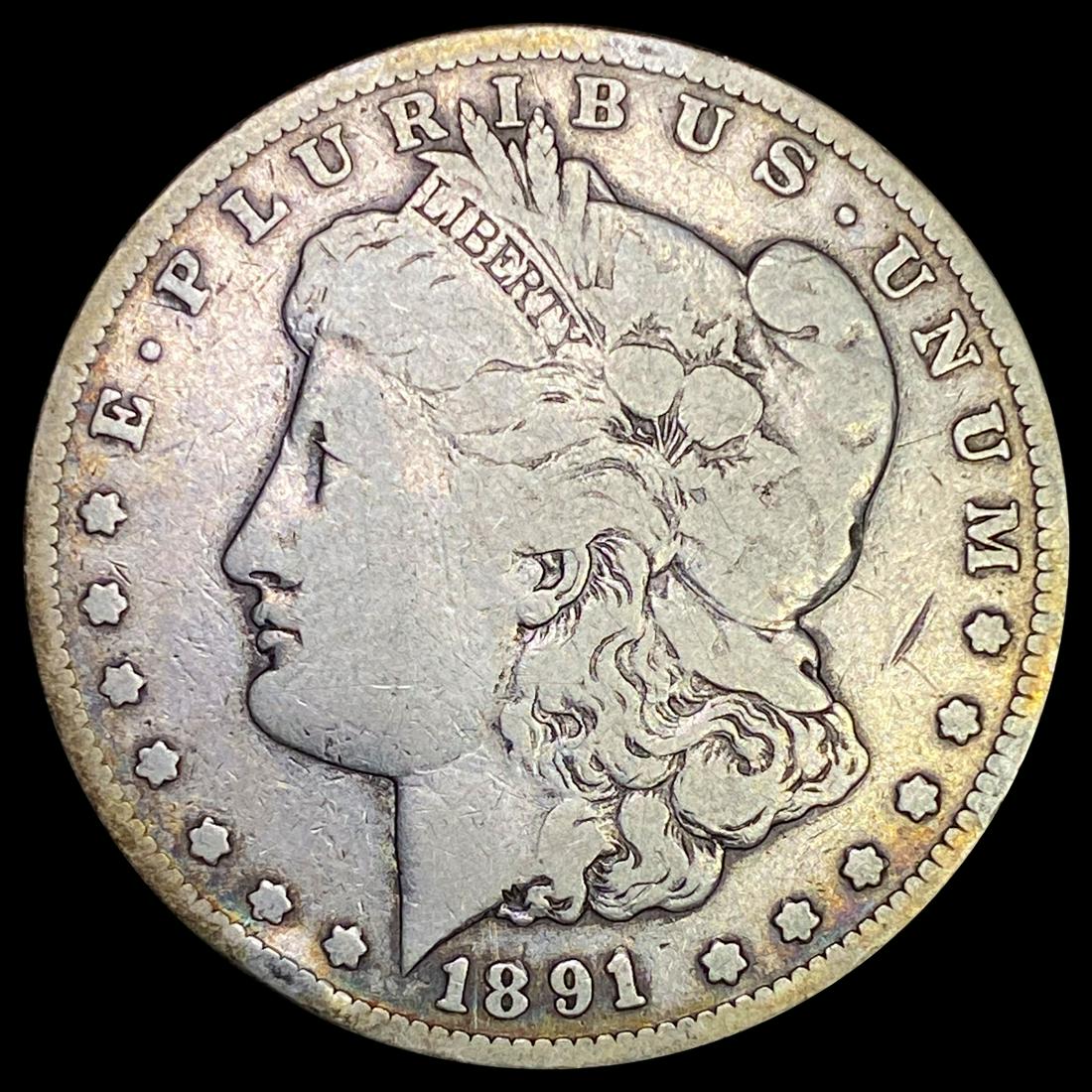 1891-CC Morgan Silver Dollar LIGHTLY CIRCULATED (1 of 2)