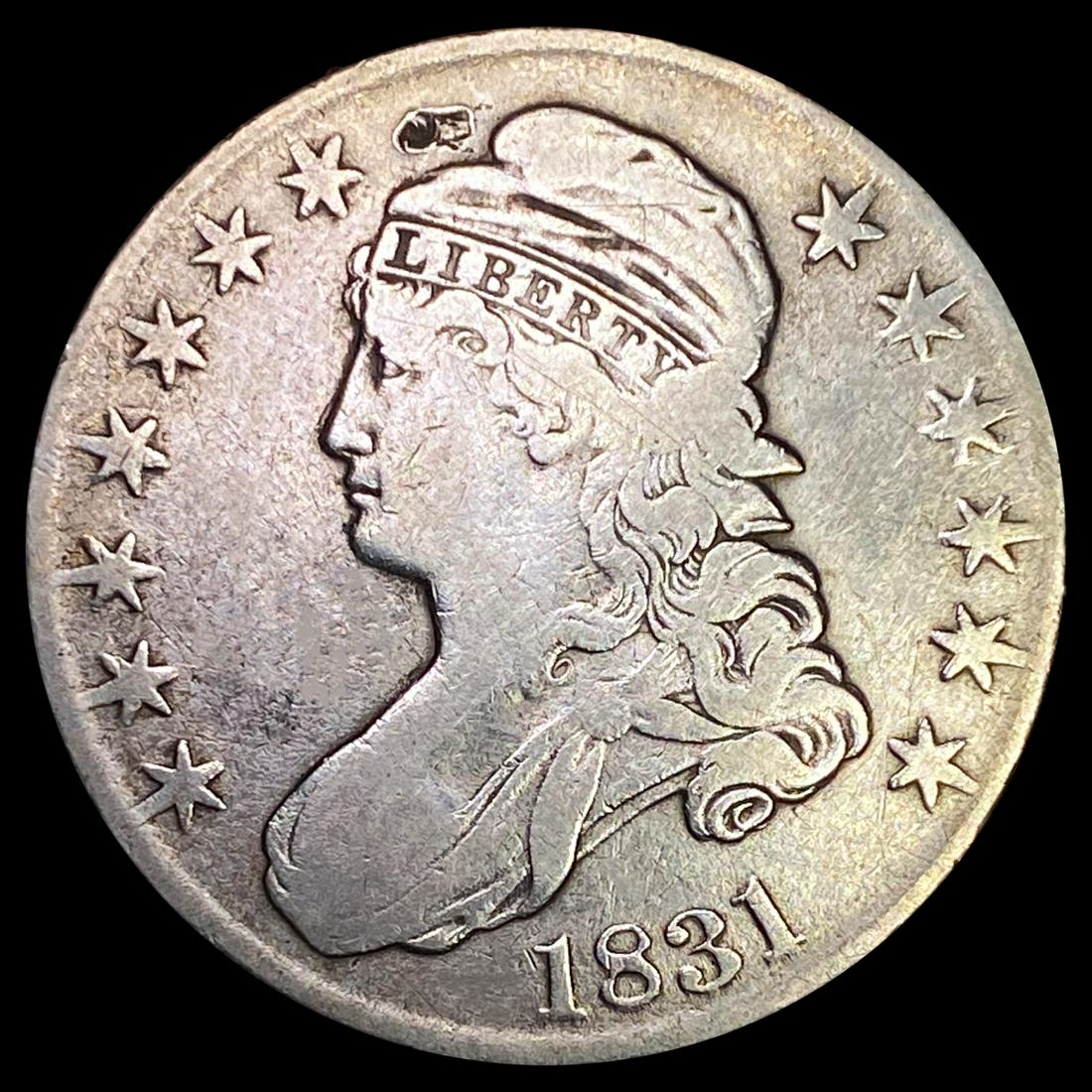 1831 Capped Bust Half Dollar LIGHTLY CIRCULATED (1 of 2)
