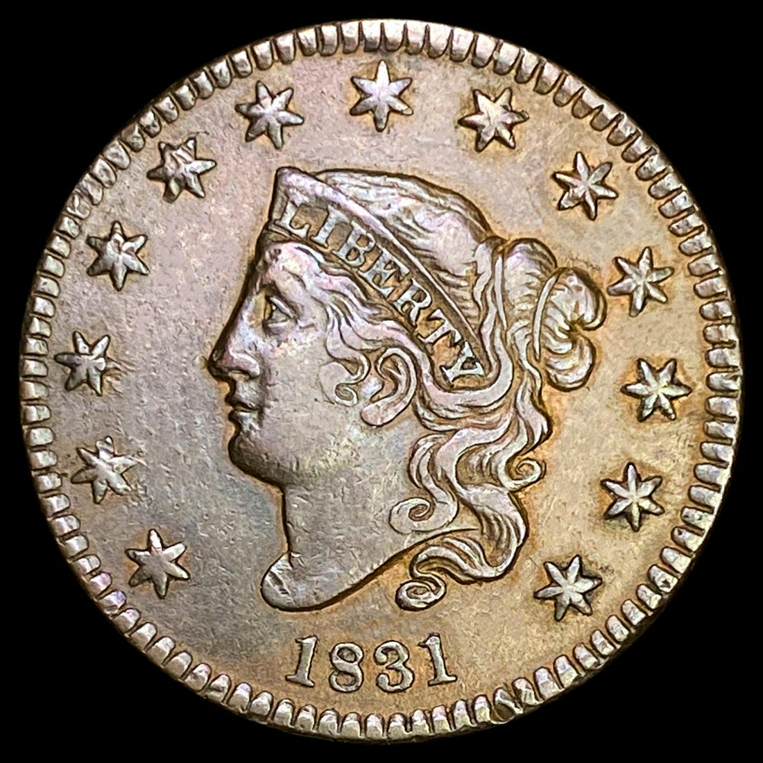 1831 Braided Hair Large Cent ABOUT UNCIRCULATED (1 of 2)