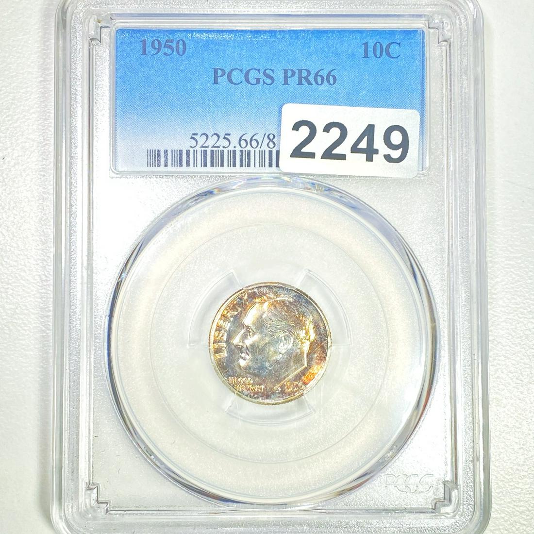1950 Roosevelt Dime PCGS - PR66 (1 of 2)