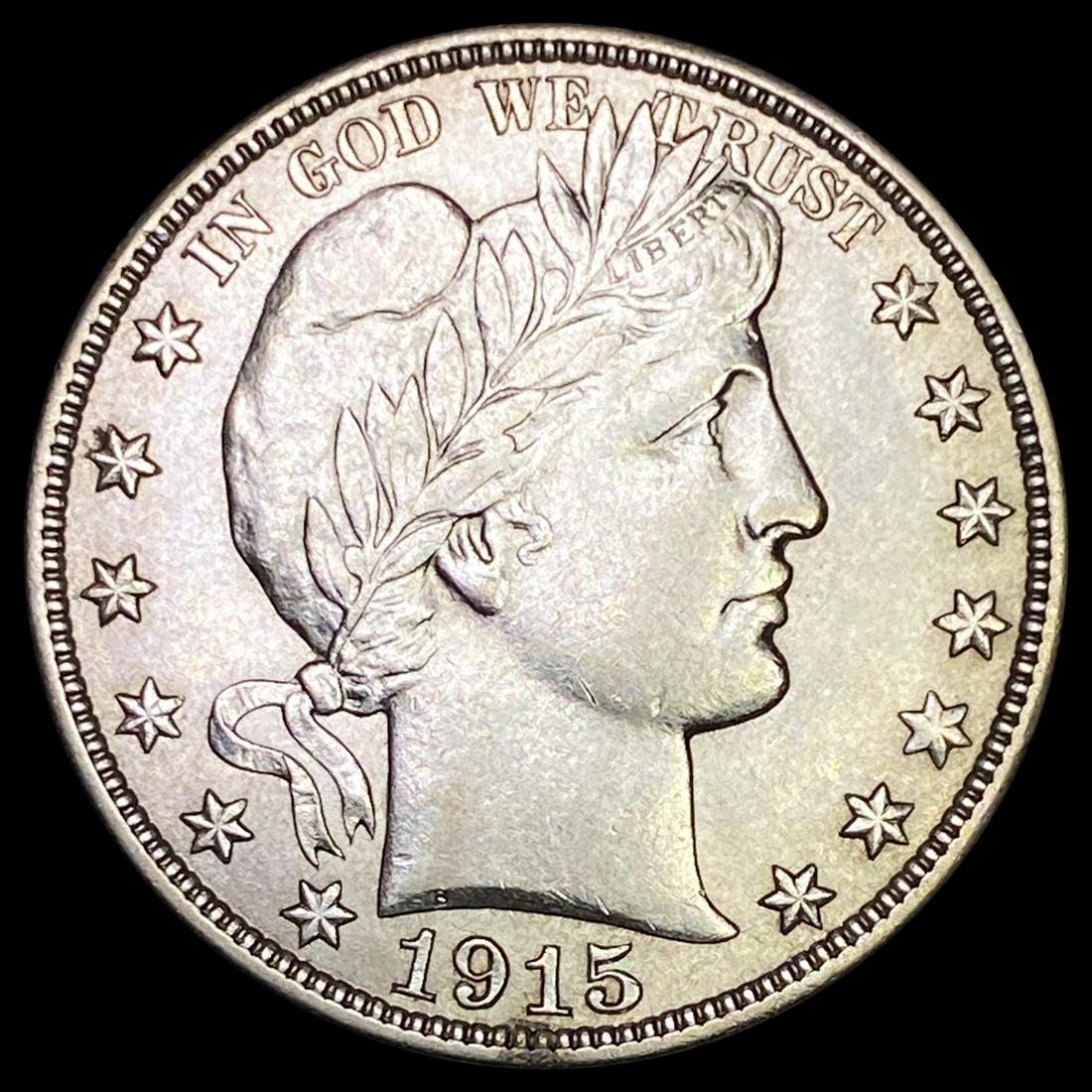 1915-S Barber Half Dollar UNCIRCULATED (1 of 2)