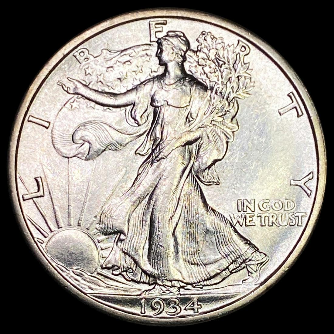 1934-S Walking Liberty Half Dollar UNCIRCULATED (1 of 2)