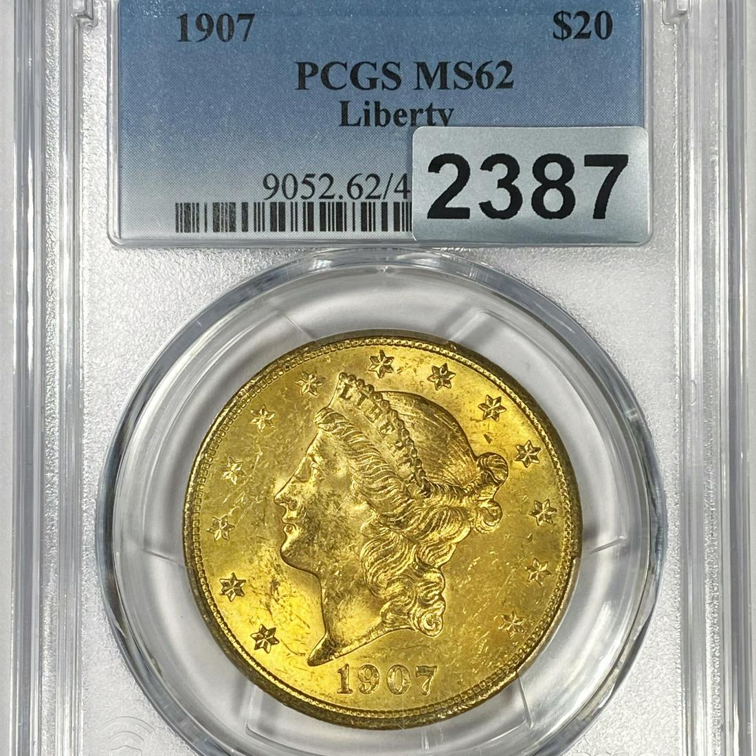 1907 $20 Gold Double Eagle PCGS - MS62 (1 of 2)
