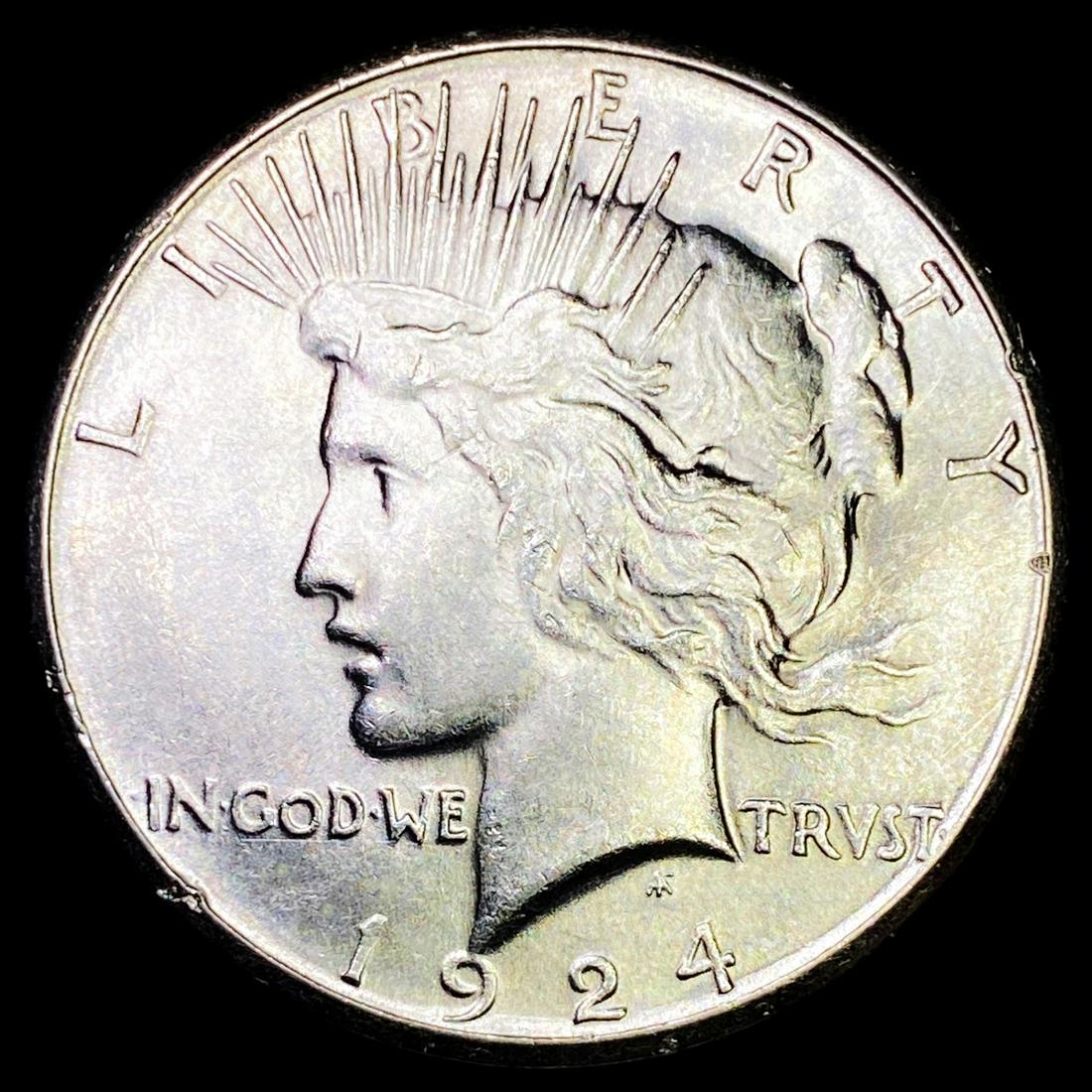1924-S Silver Peace Dollar UNCIRCULATED (1 of 2)