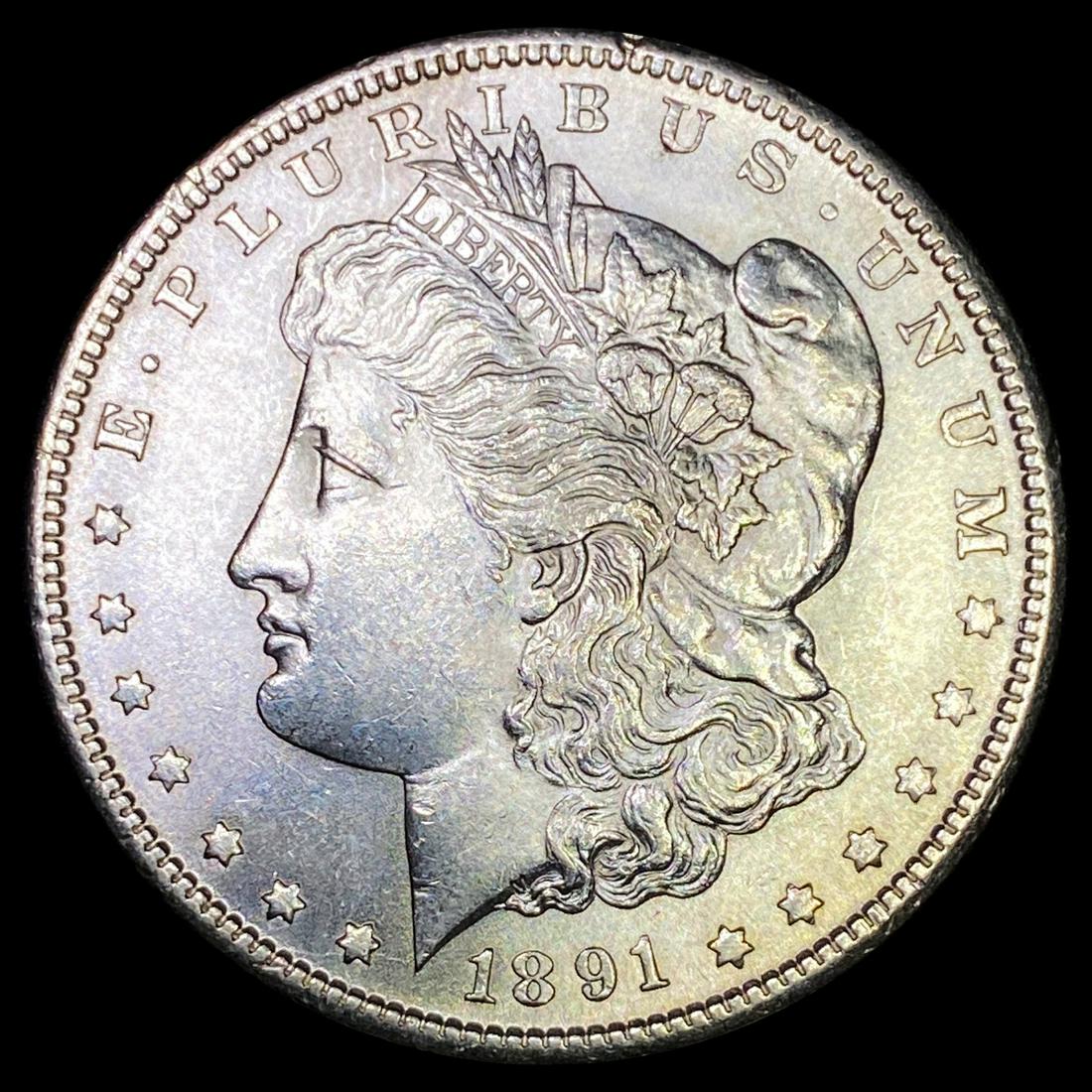 1891-S Morgan Silver Dollar UNCIRCULATED (1 of 2)
