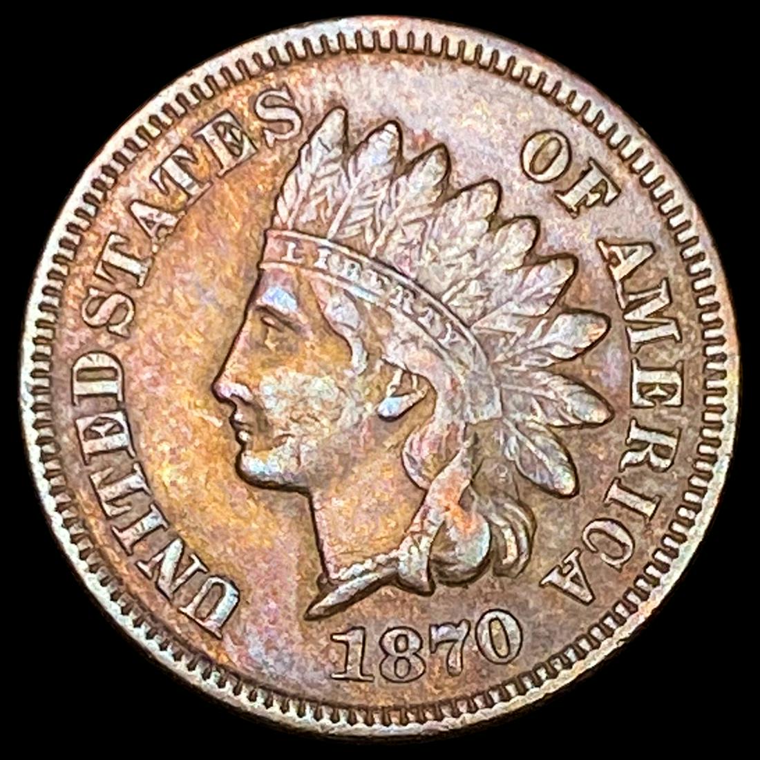 1870 Indian Head Cent UNCIRCULATED (1 of 2)