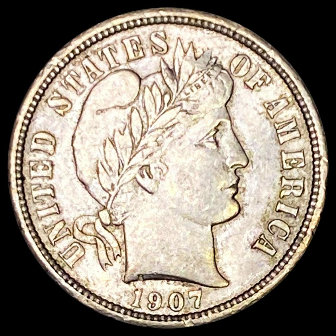 1907 Barber Dime UNCIRCULATED (1 of 2)