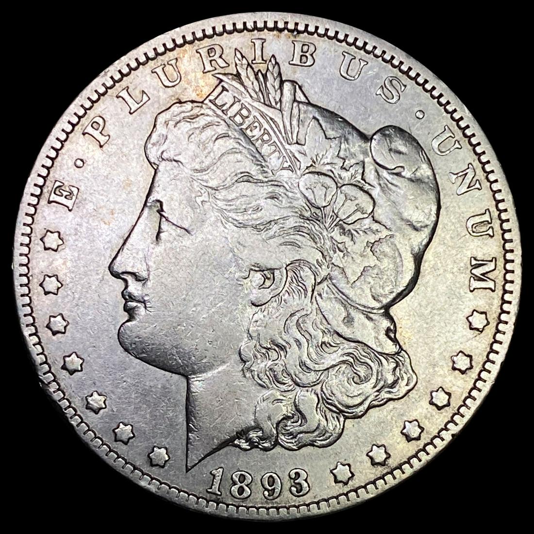 1893-O Morgan Silver Dollar NEARLY UNCIRCULATED (1 of 2)
