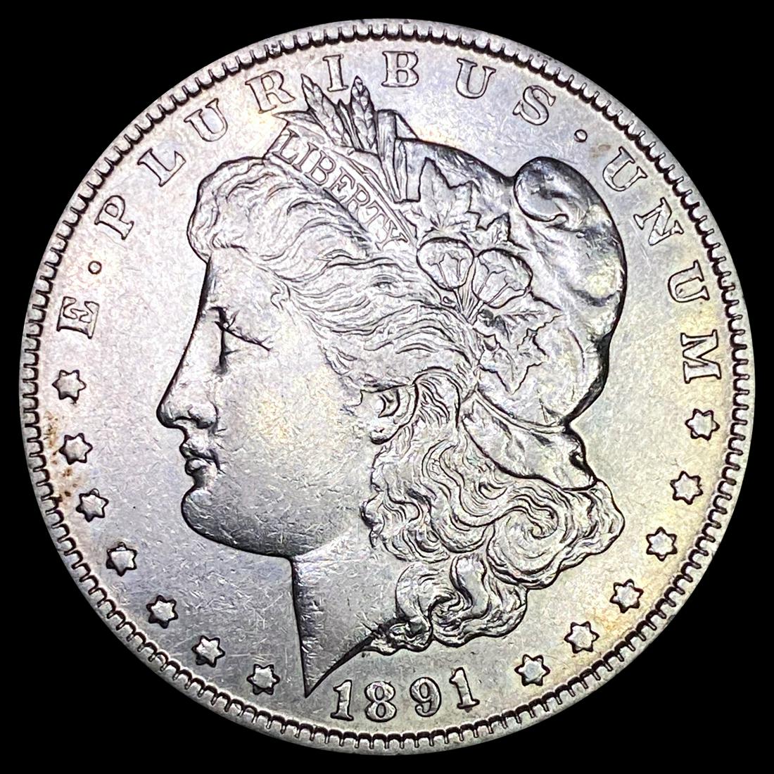 1891-CC Morgan Silver Dollar CLOSELY UNCIRCULATED (1 of 2)