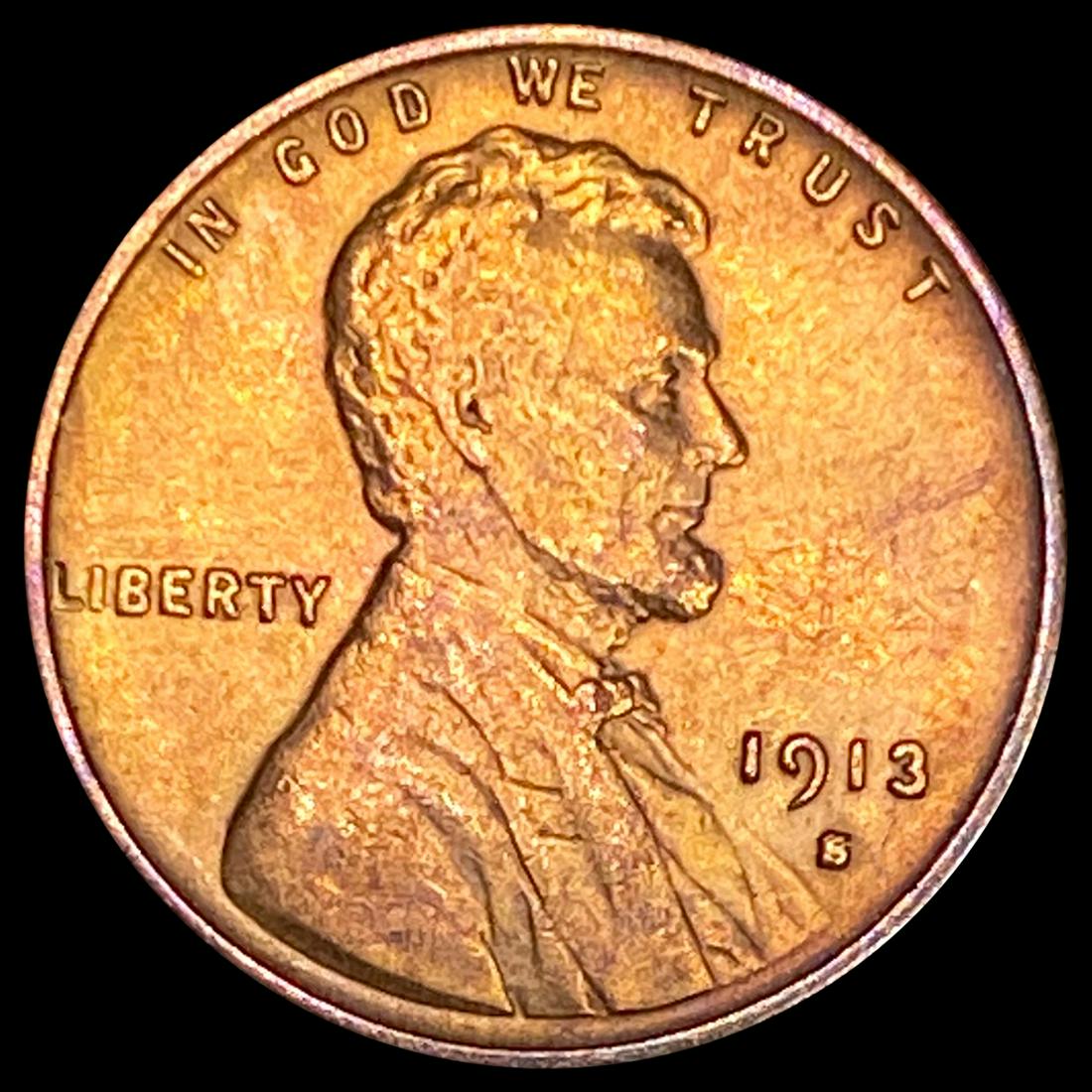 1913-S RB Wheat Cent UNCIRCULATED (1 of 2)