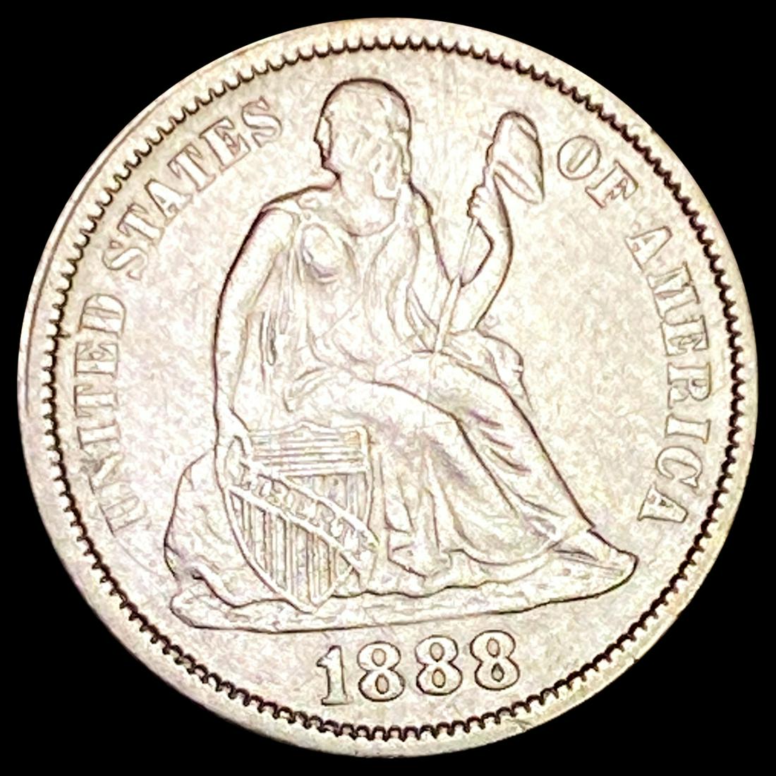 1888 Seated Liberty Dime UNCIRCULATED (1 of 2)