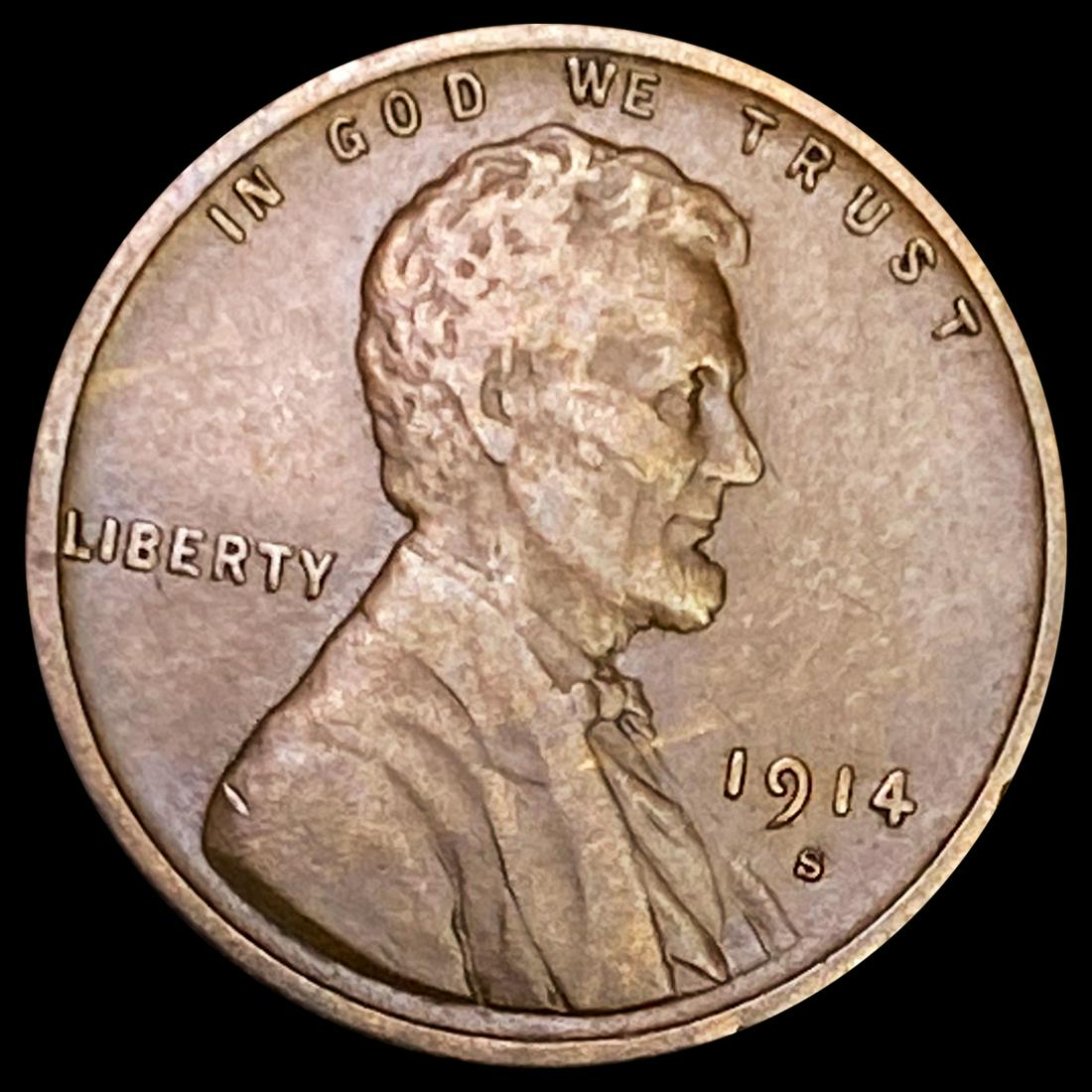 1914-S Wheat Cent UNCIRCULATED (1 of 2)