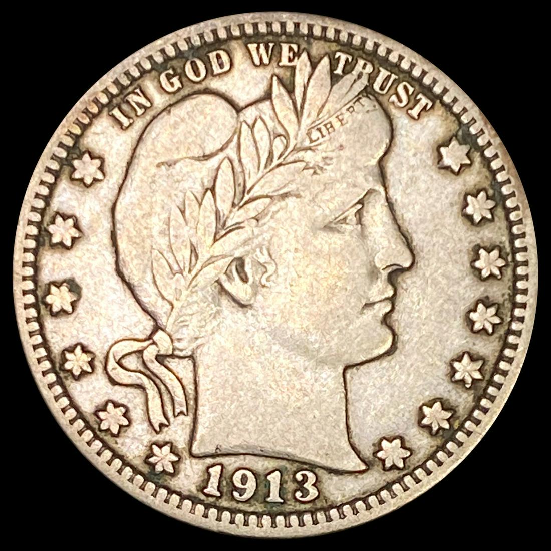 1913 Barber Quarter ABOUT UNCIRCULATED (1 of 2)