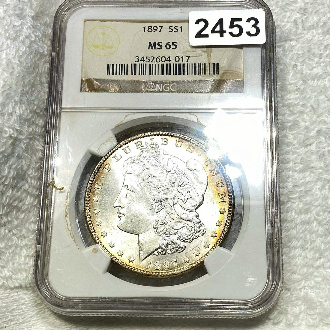 1897 Morgan Silver Dollar NGC - MS65 (1 of 2)
