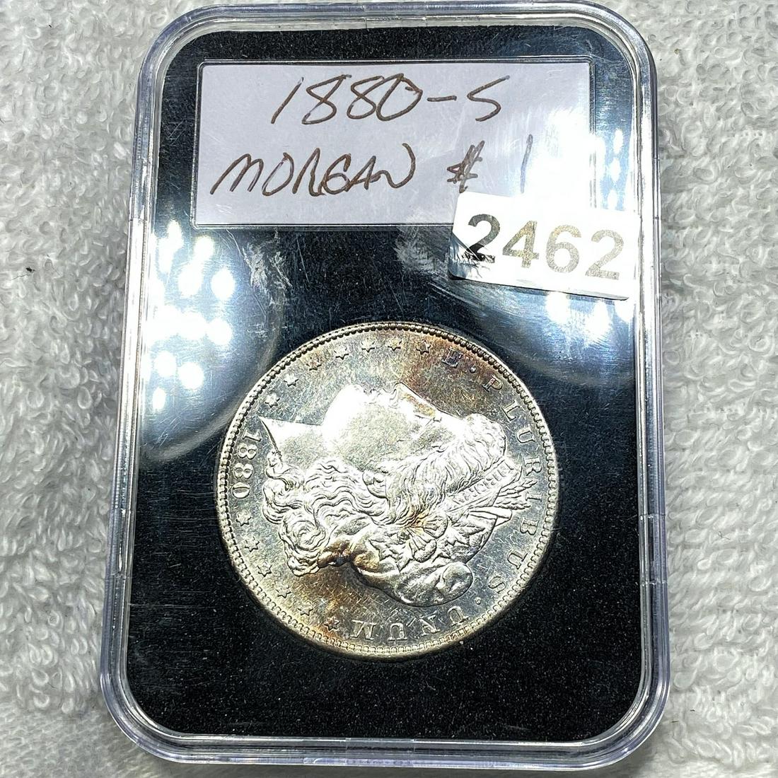 1880-S Morgan Silver Dollar - UNC PROOF-LIKE (1 of 2)