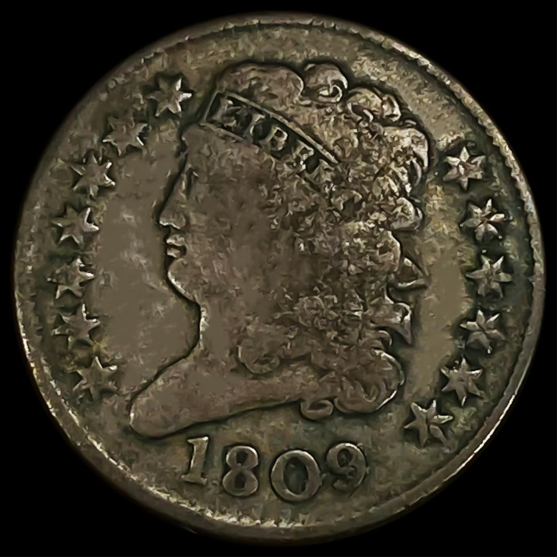 1809 Classic Head Half Cent LIGHTLY CIRCULATED (1 of 2)