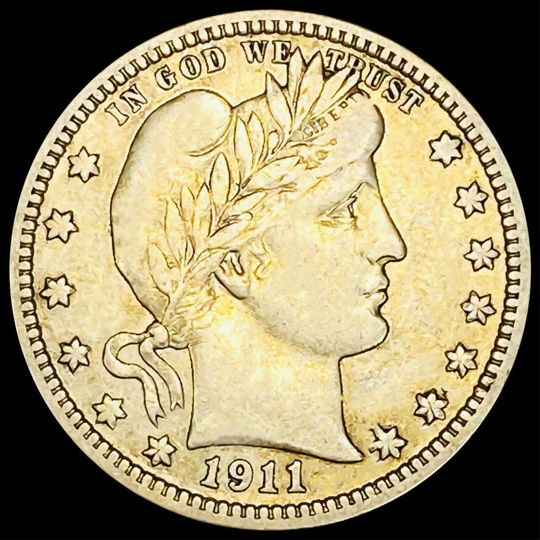 1911 Barber Quarter ABOUT UNCIRCULATED (1 of 2)