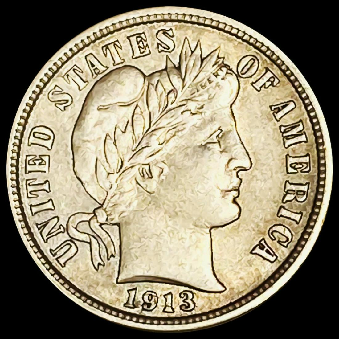 1913 Barber Dime UNCIRCULATED (1 of 2)