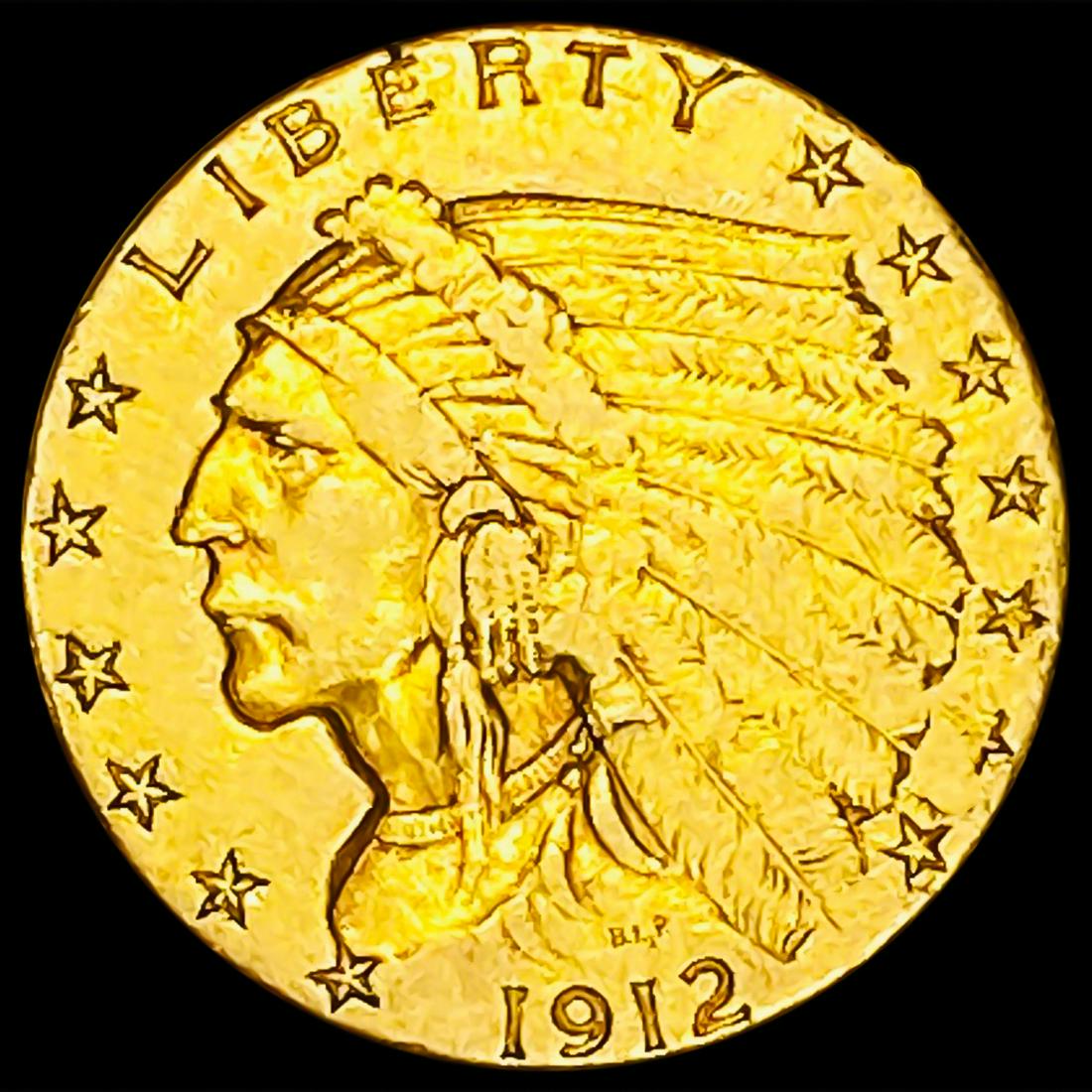 1912 $2.50 Gold Quarter Eagle UNCIRCULATED (1 of 2)