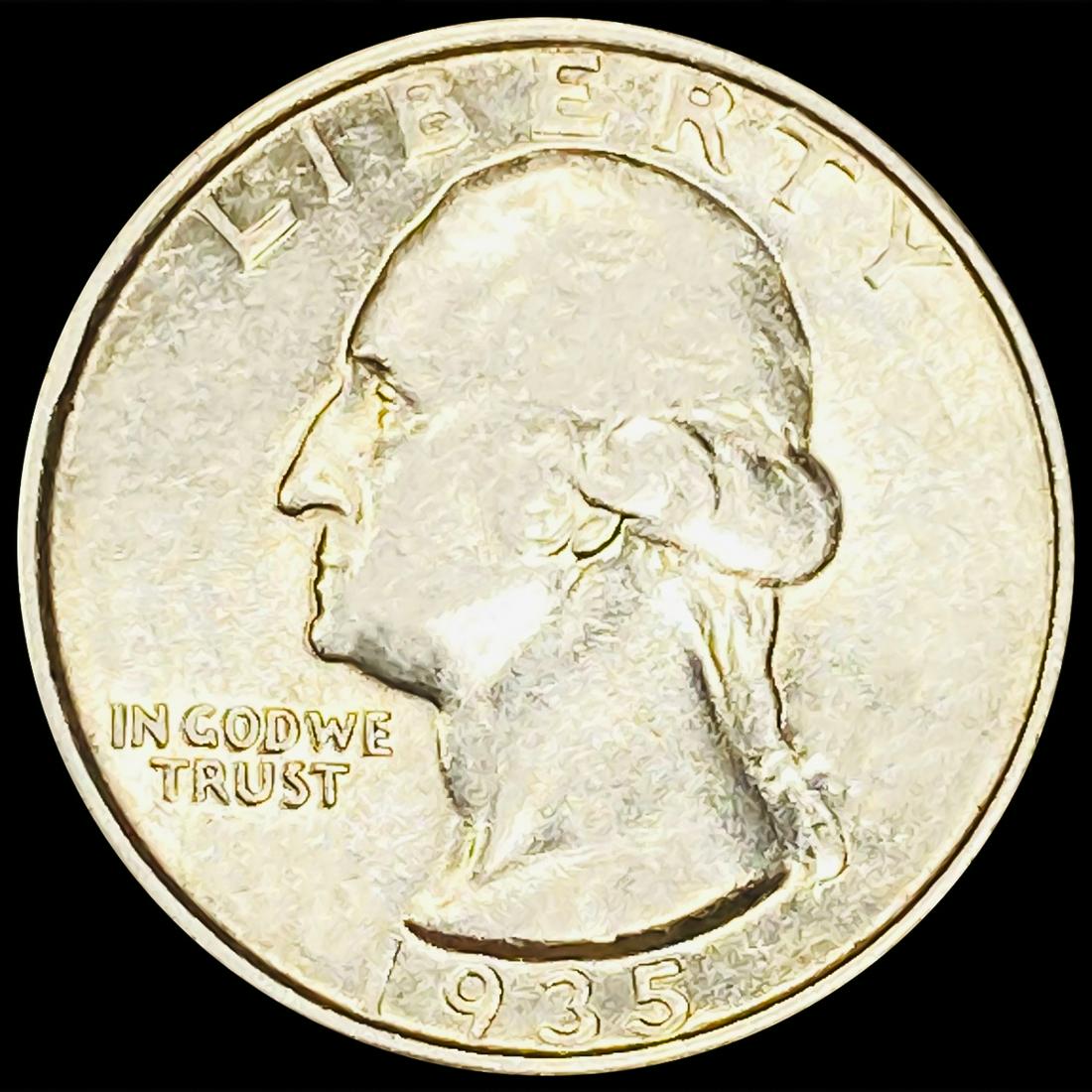 1935-D Washington Silver Quarter UNCIRCULATED (1 of 2)