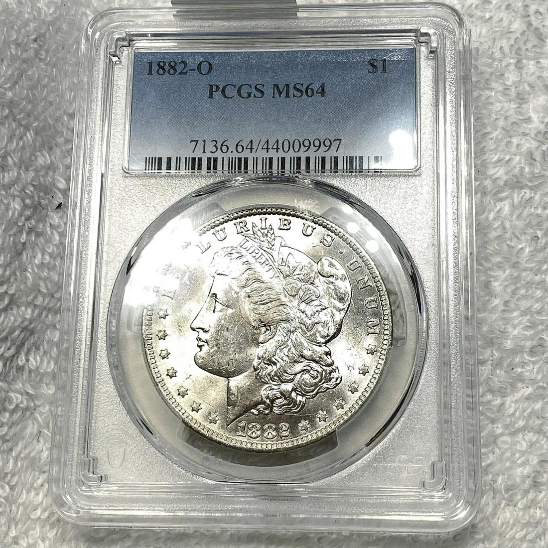 1882-O Morgan Silver Dollar PCGS - MS64 (1 of 2)