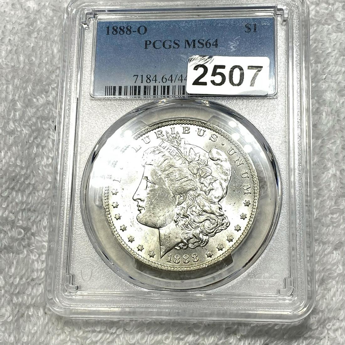 1888-O Morgan Silver Dollar PCGS - MS64 (1 of 2)