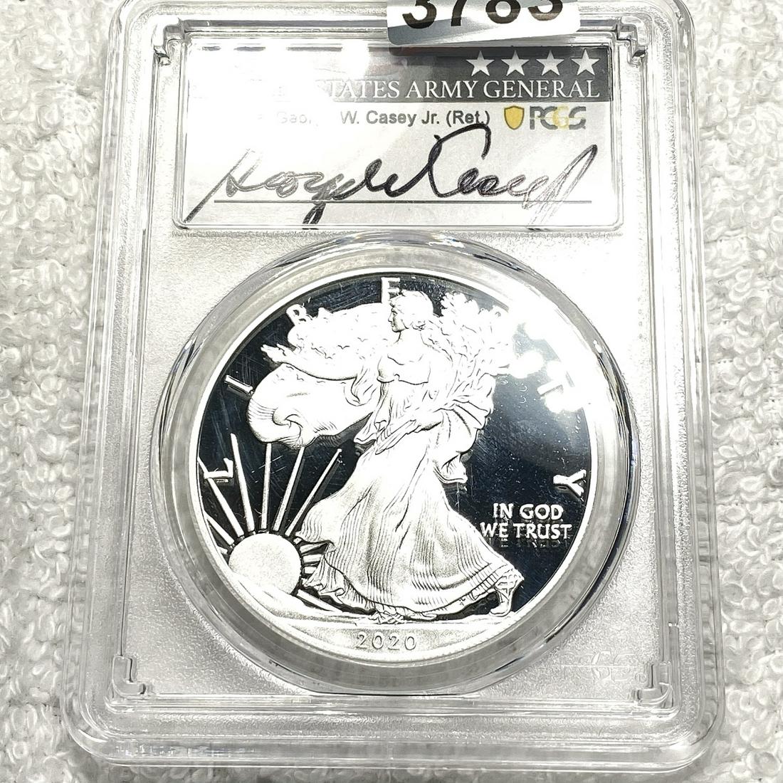 2020-W Silver Eagle PCGS - PR70 DCAM (1 of 2)