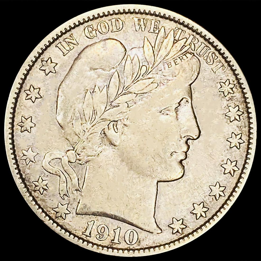 1910-S Barber Half Dollar CLOSELY UNCIRCULATED (1 of 2)