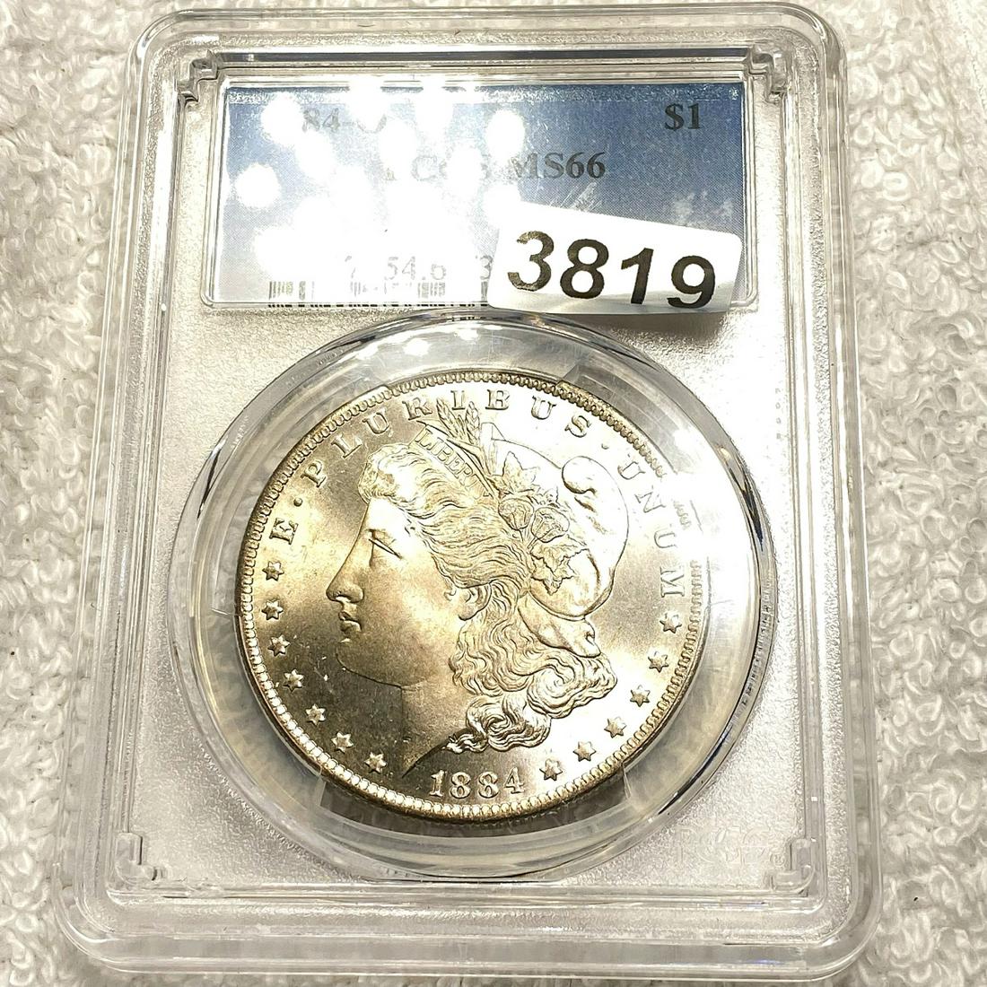 1884-O Morgan Silver Dollar PCGS - MS66 (1 of 2)