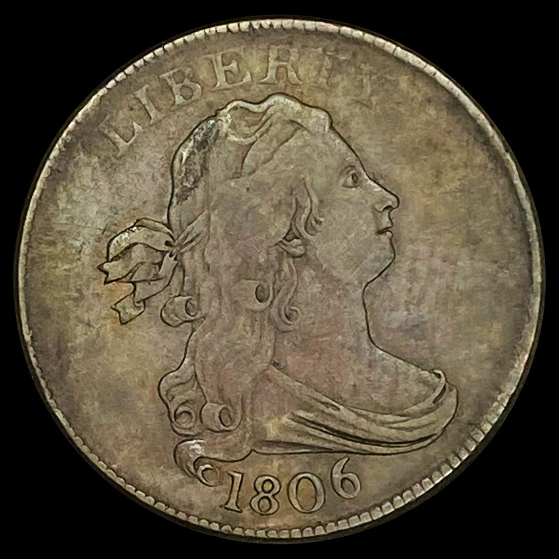 1806 Draped Bust Half Cent LIGHTLY CIRCULATED (1 of 2)