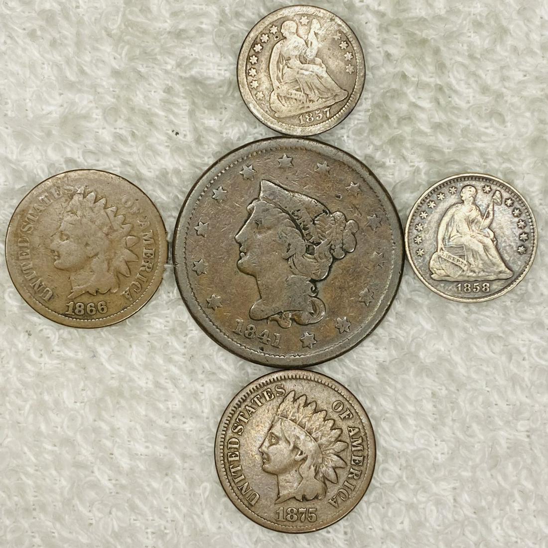 x5 Misc Coins UNCIRCULATED (1 of 2)