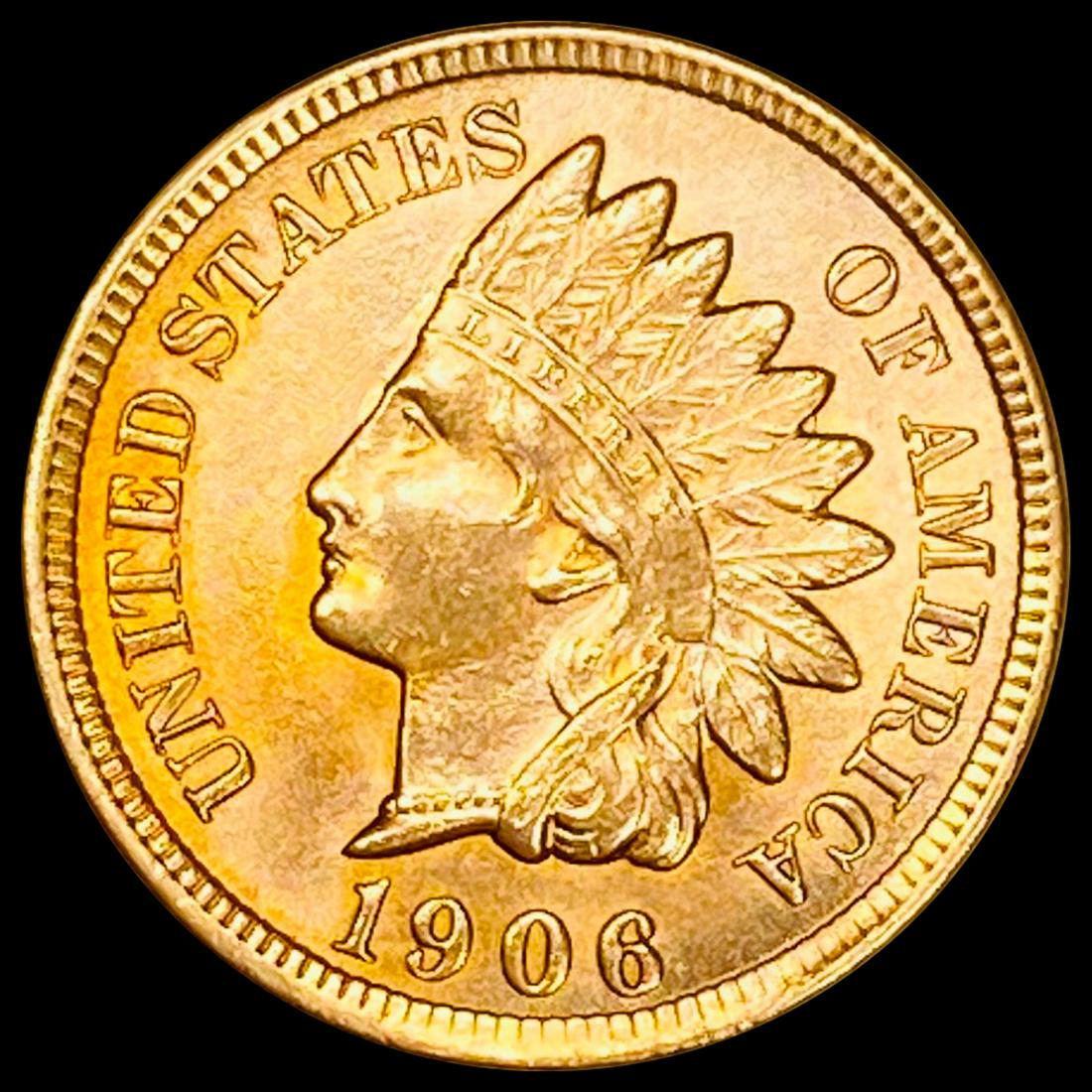 1906 Indian Head Cent LIGHTLY CIRCULATED (1 of 2)