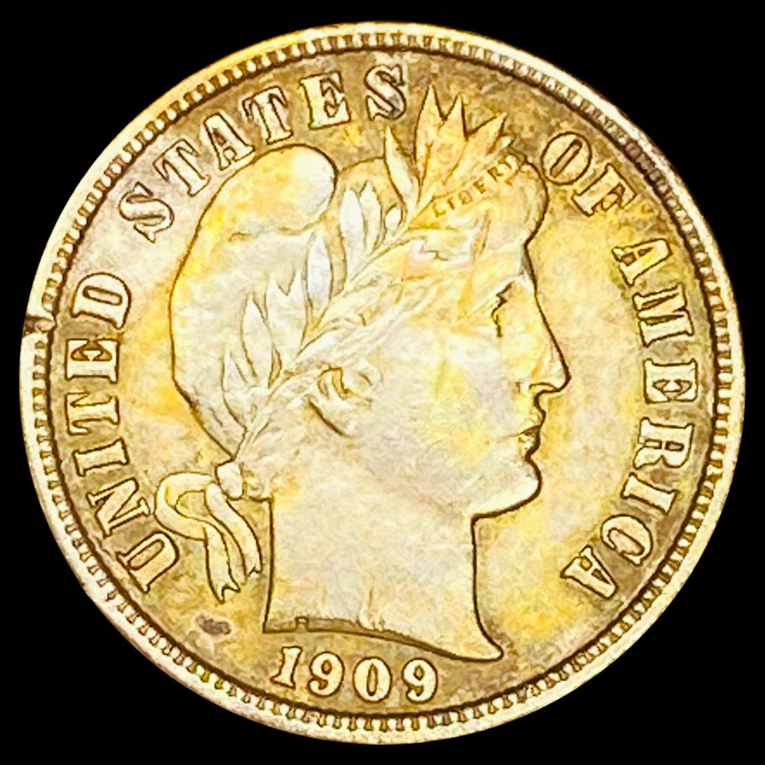 1909-S Barber Dime CLOSELY UNCIRCULATED (1 of 2)