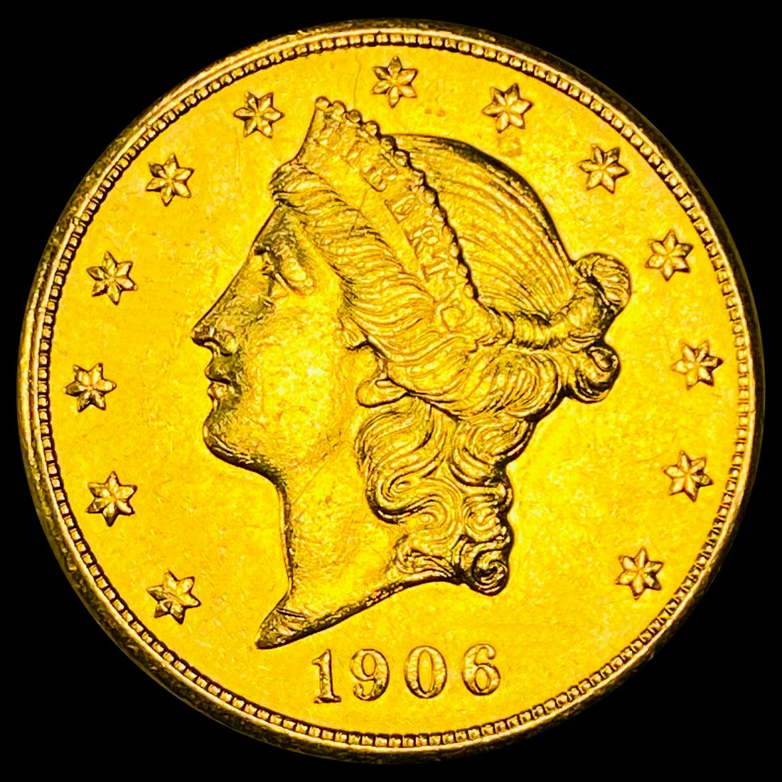1906-S $20 Gold Double Eagle UNCIRCULATED (1 of 2)