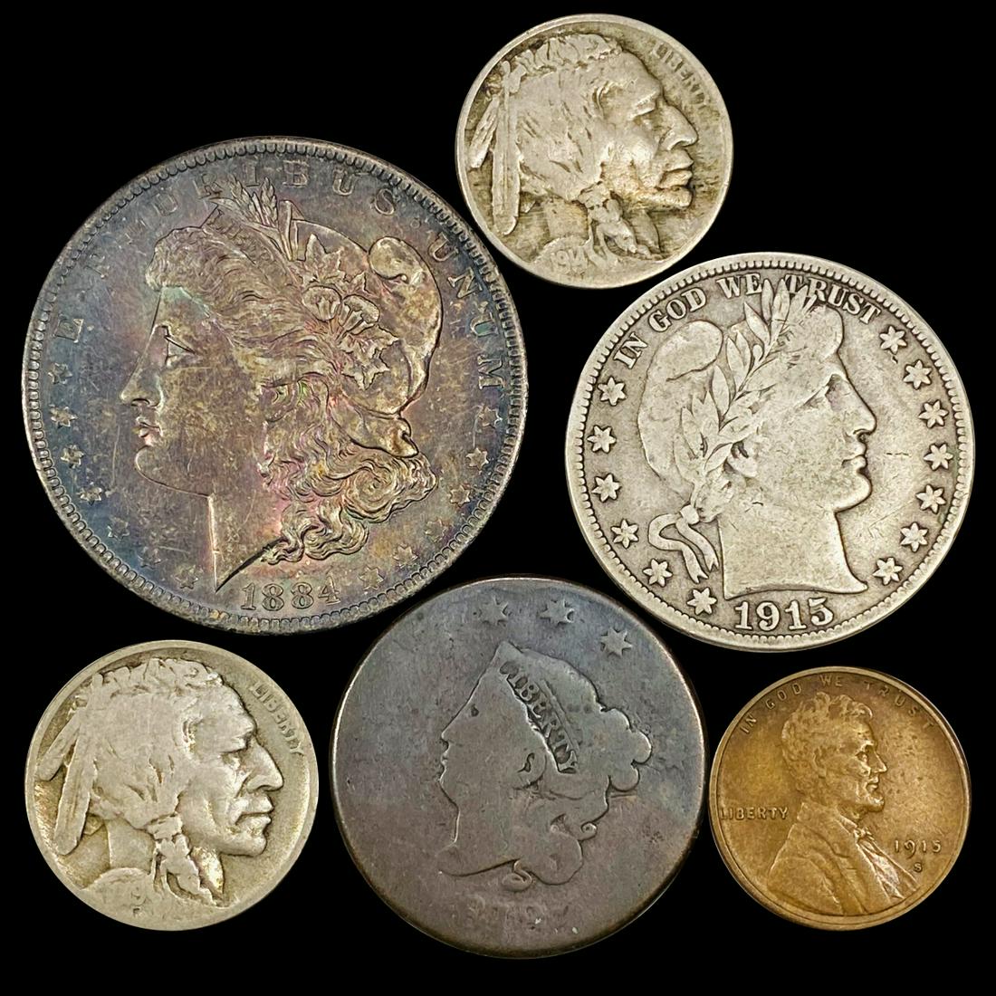 x6 Misc Coins NICELY CIRCULATED (1 of 2)