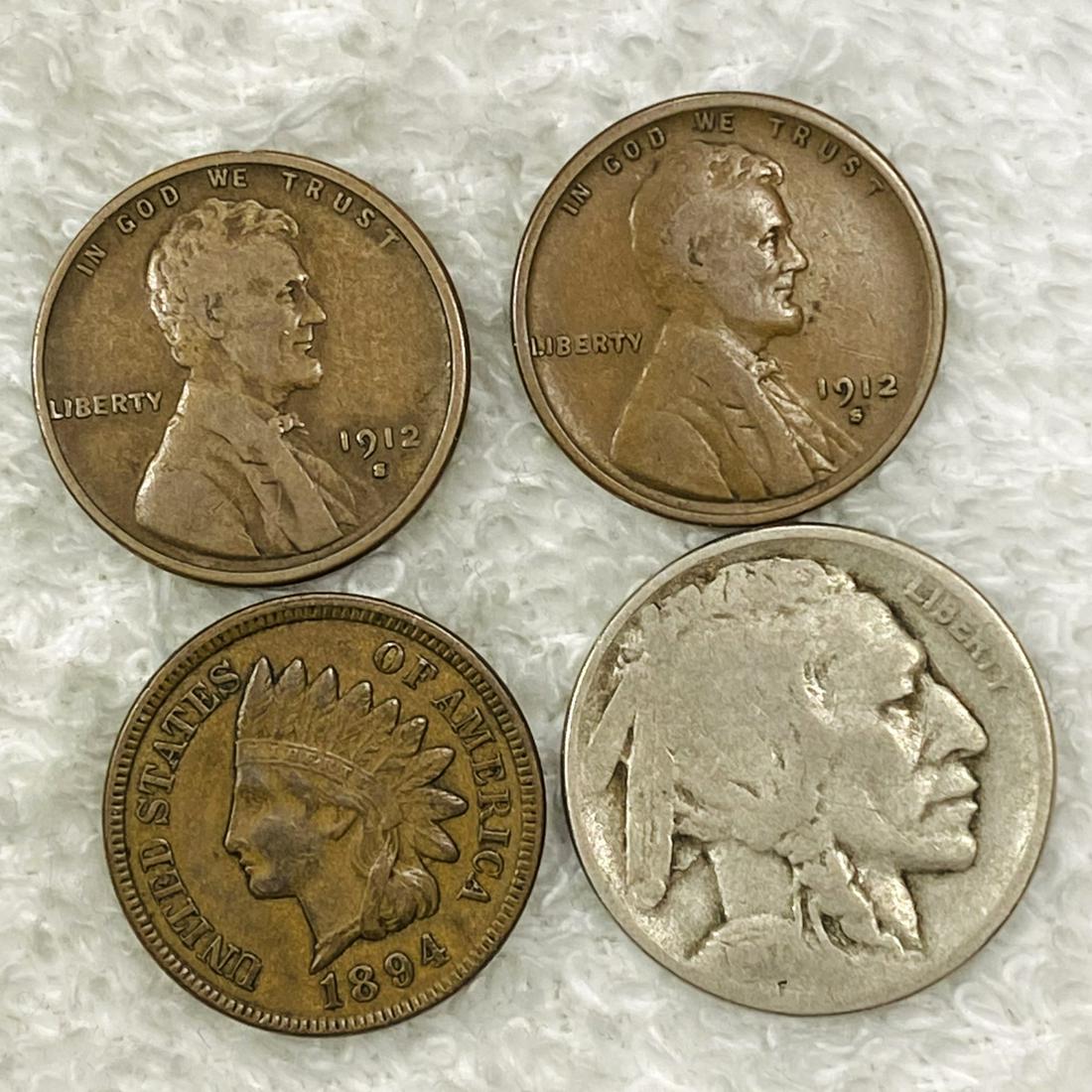 x4 Misc Coins LIGHTLY CIRCULATED (1 of 2)
