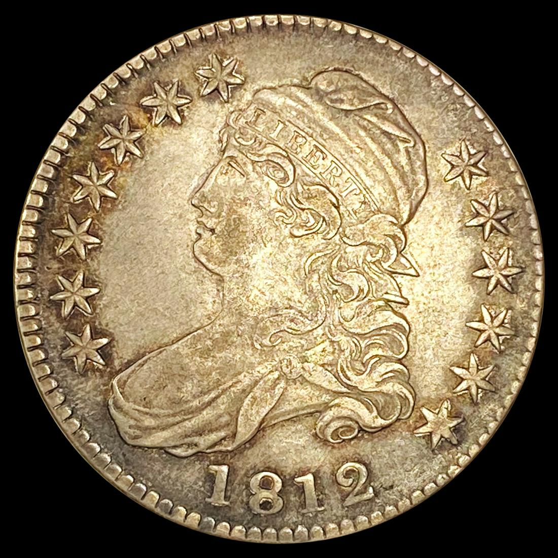 1812 Capped Bust Half Dollar ABOUT UNCIRCULATED (1 of 2)
