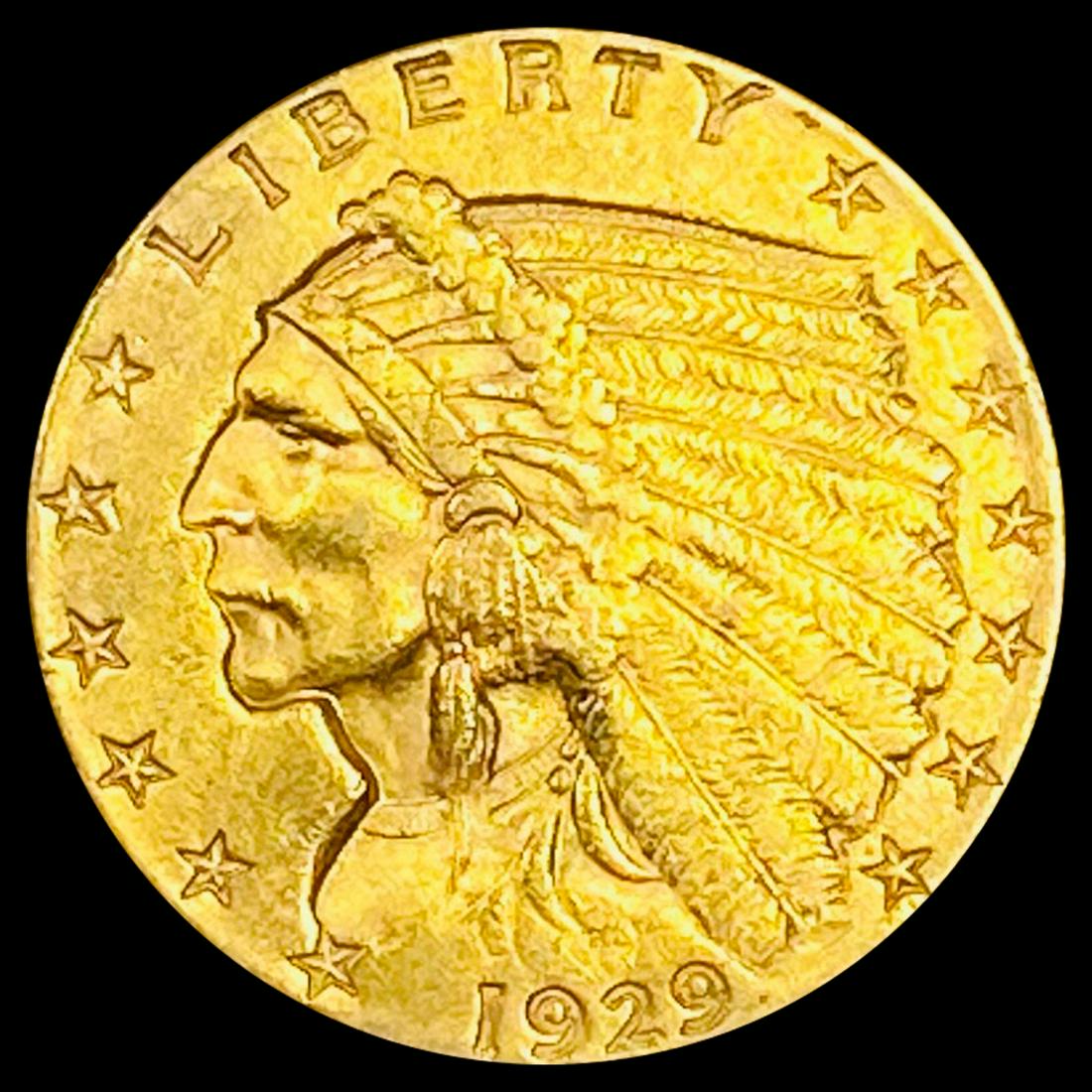 1929 $2.50 Gold Quarter Eagle UNCIRCULATED (1 of 2)