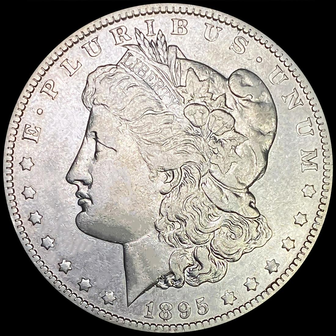 1895-O Morgan Silver Dollar NEARLY UNCIRCULATED (1 of 2)