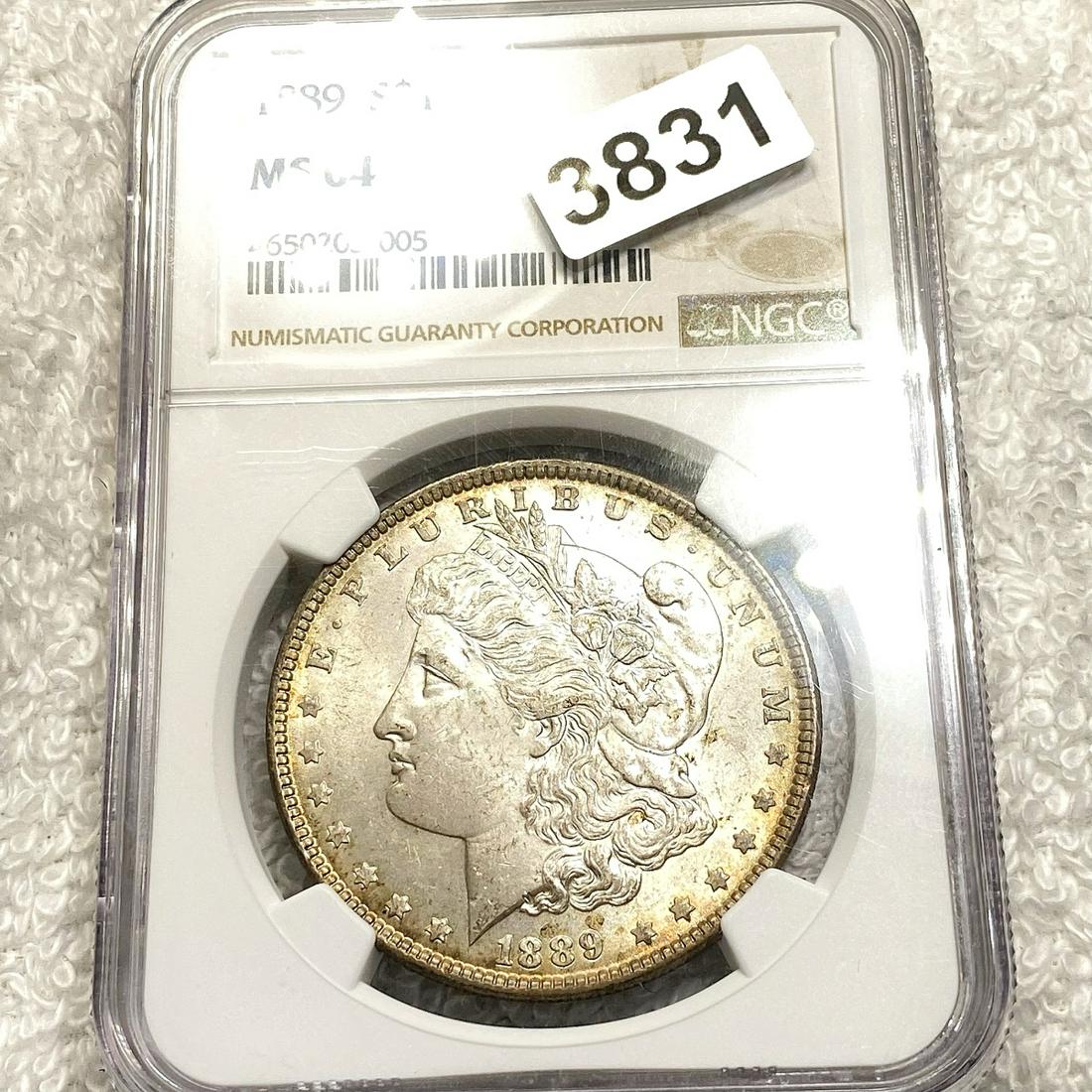 1889 Morgan Silver Dollar NGC - MS64 (1 of 2)