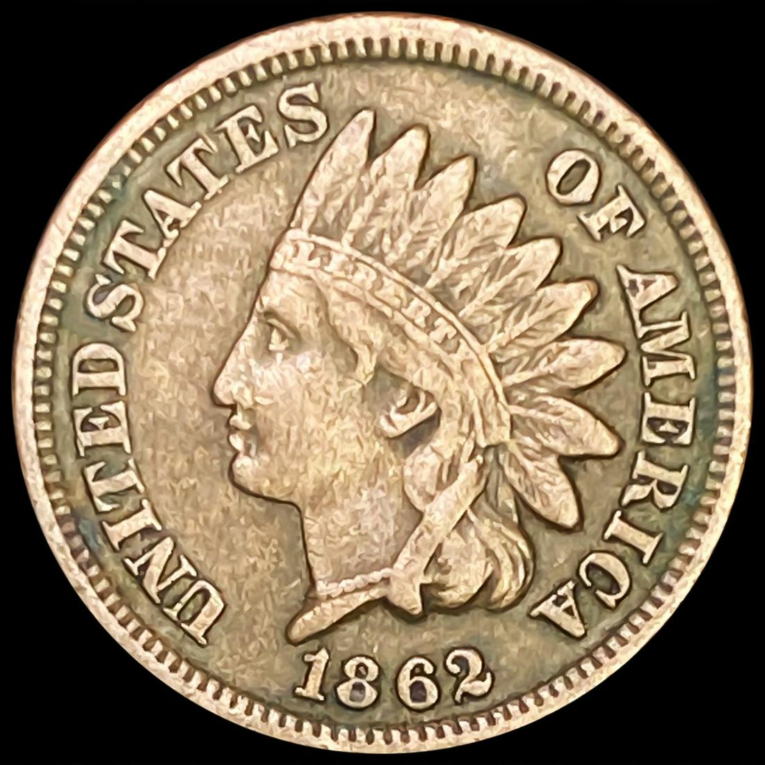 1862 Indian Head Cent LIGHTLY CIRCULATED (1 of 2)
