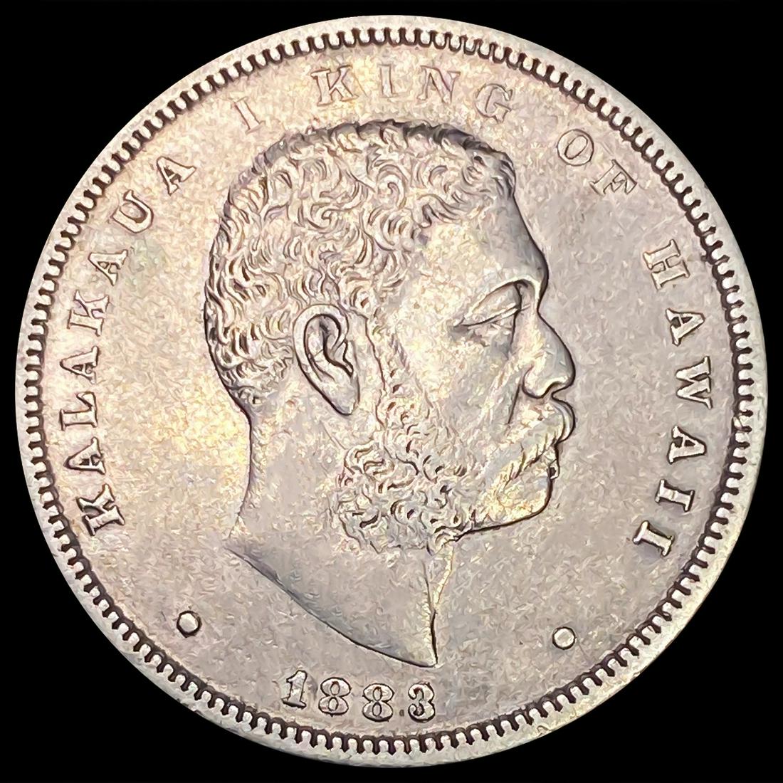 1883 Kingdom of Hawaii Half Dollar UNCIRCULATED (1 of 2)