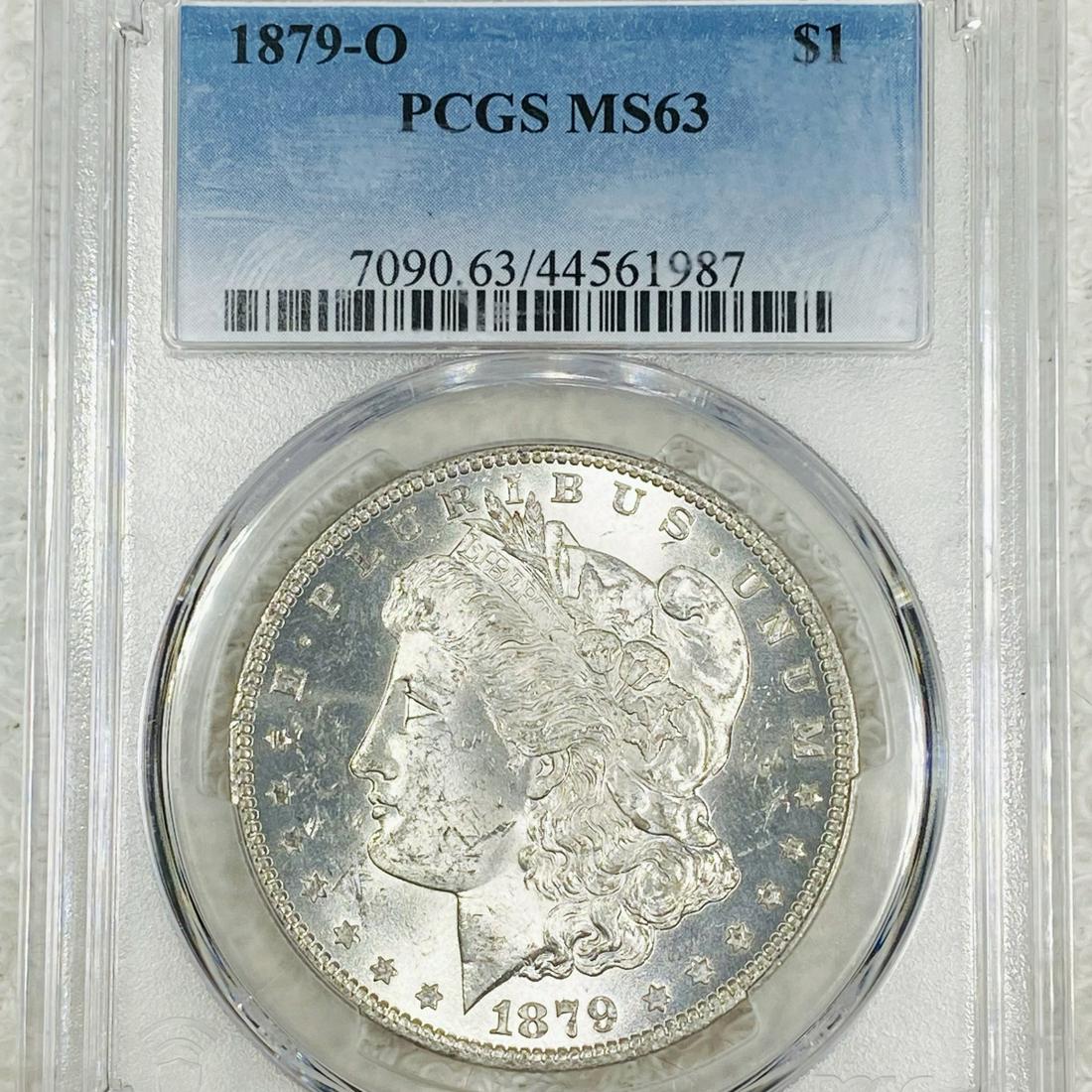 1879-O Morgan Silver Dollar PCGS - MS63 (1 of 2)
