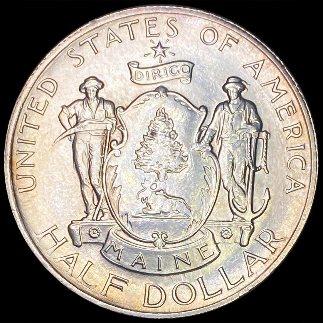 1920 Maine Half Dollar UNCIRCULATED (1 of 2)