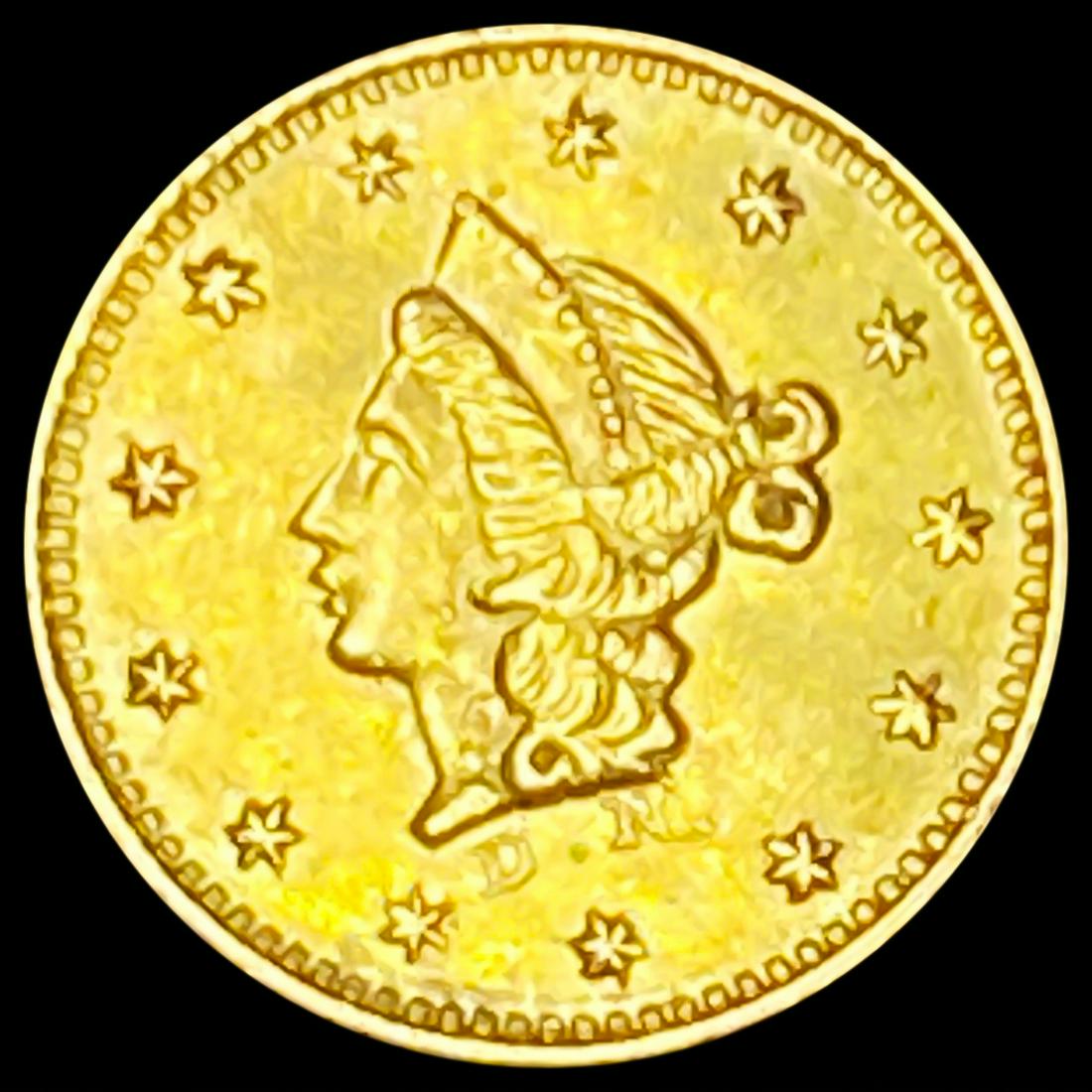 1853 Gold Half Dollar UNCIRCULATED (1 of 2)