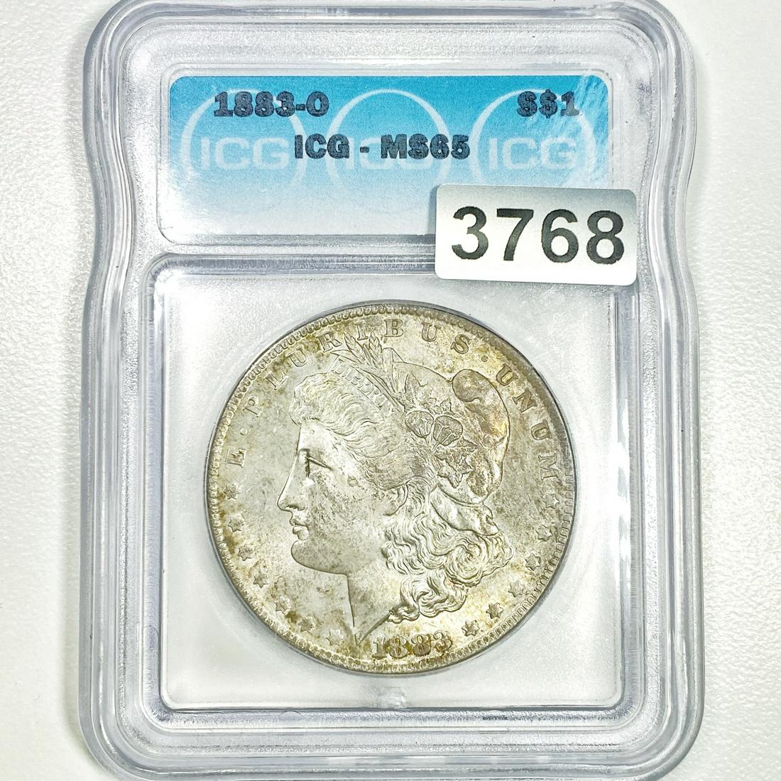 1883-O Morgan Silver Dollar ICG - MS65 (1 of 2)