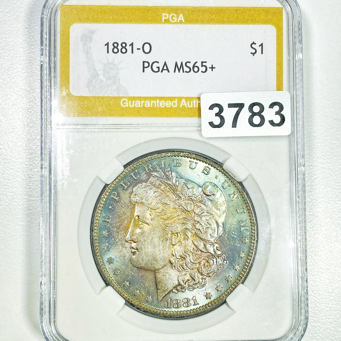 1881-O Morgan Silver Dollar PGA - MS65+ (1 of 2)