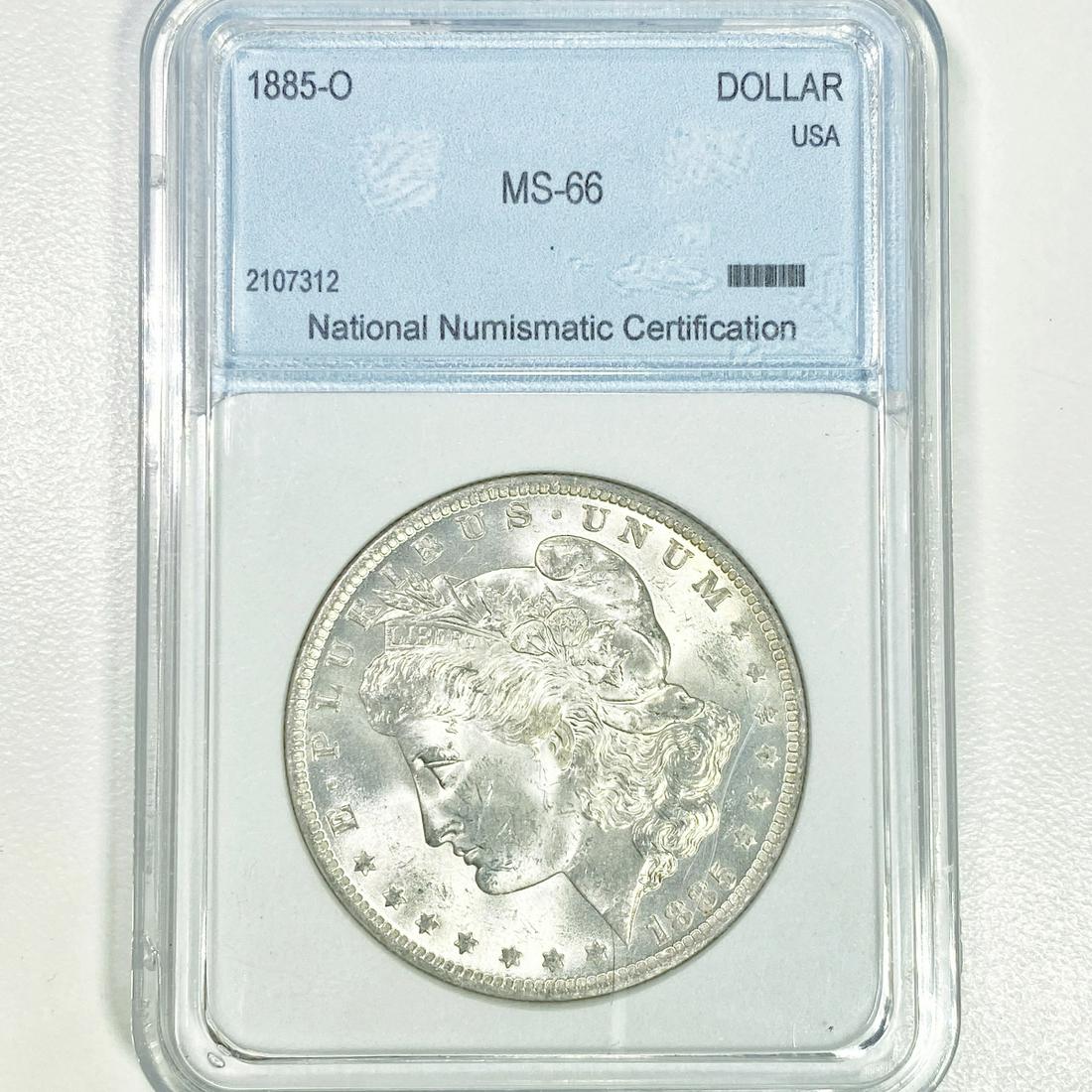1885-O Morgan Silver Dollar NNC - MS66 (1 of 2)